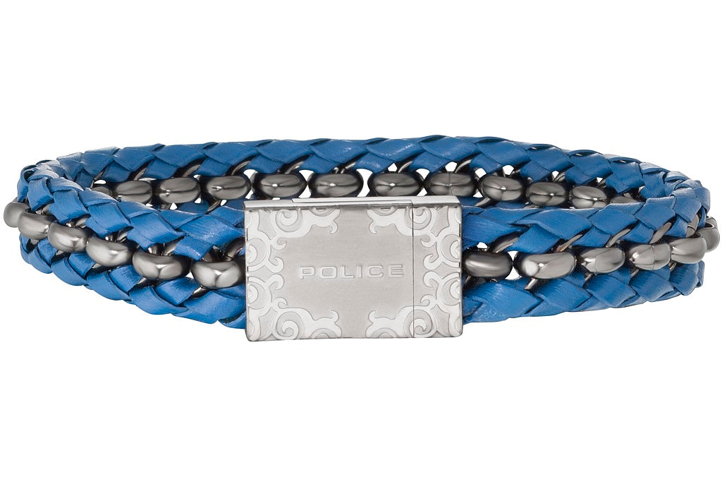 Βραχιόλι POLICE PJ.26053BLU/02-L - Ανδρικό