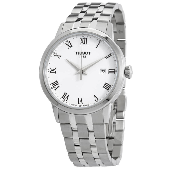 Ρολόι Tissot Classic Dream White Dial T129.410.11.013.00 Quartz - Ανδρικό