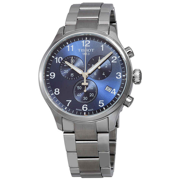 Ρολόι Tissot Chrono XL Classic Blue Dial T116.617.11.047.01 Quartz - Ανδρικό