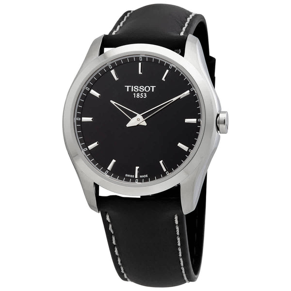 Ρολόι Tissot Couturier Black Dial T0354461605102 Quartz - Ανδρικό