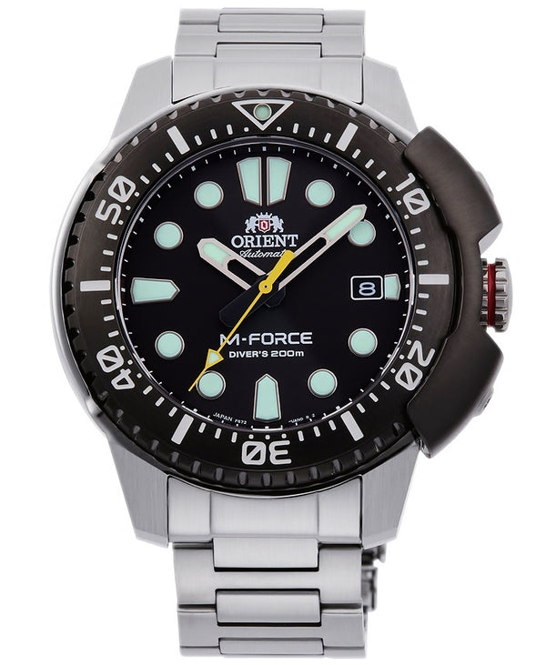 Ρολόι Orient M-FORCE Automatic Diver RA-AC0L01B00B Automatic Ανδρικό