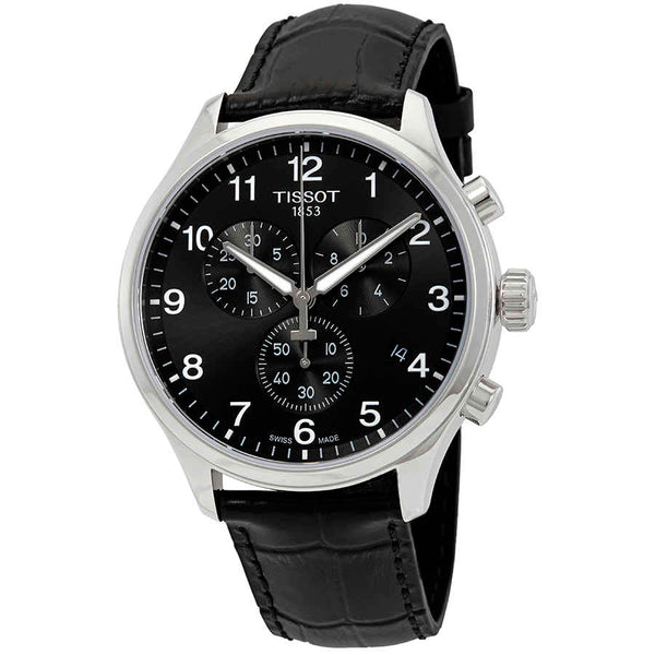 Ρολόι Tissot Chrono XL Classic Chronograph Black Dial T116.617.16.057.00 Quartz - Ανδρικό