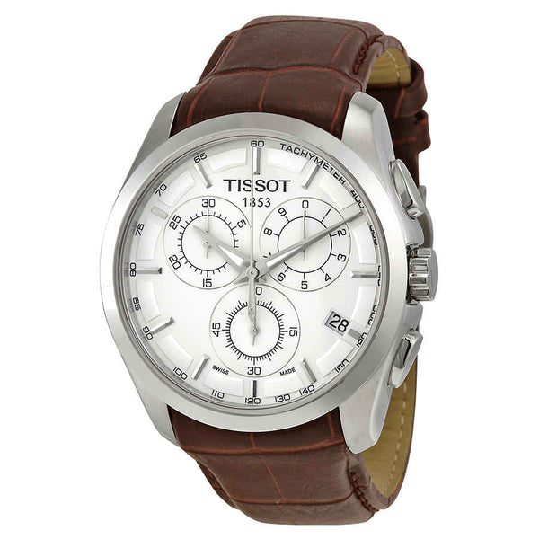 Ρολόι Tissot Couturier Chronograph Silver Dial T0356171603100 Quartz - Ανδρικό
