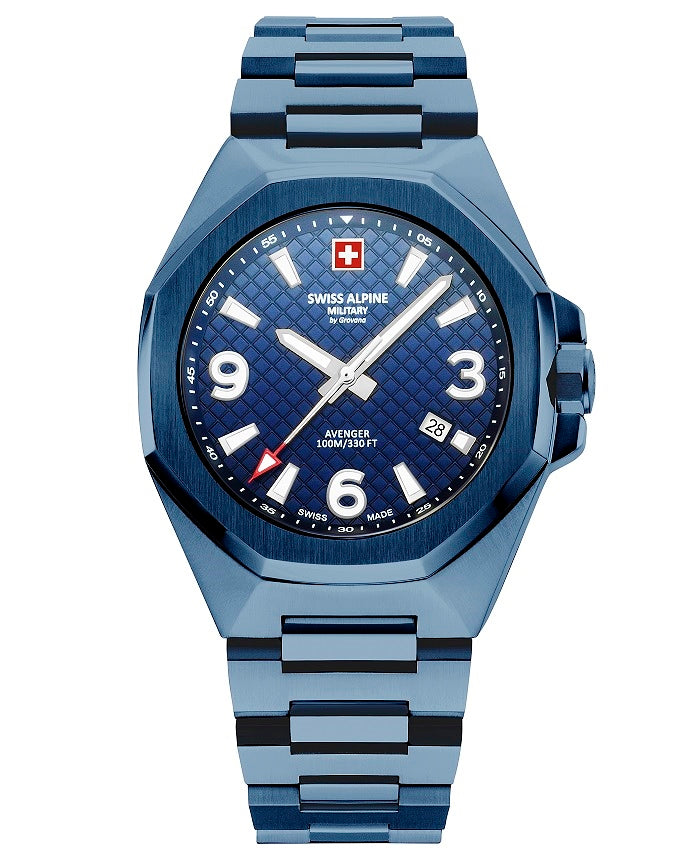 Ρολόι Swiss Alpine Military Typhoon SAM7005.1195 Quartz - Ανδρικό