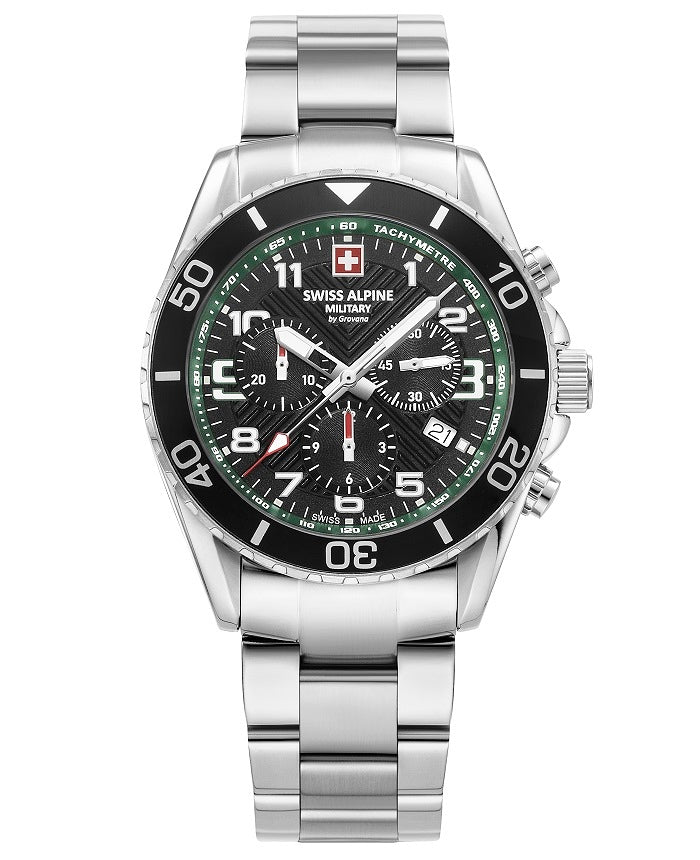 Ρολόι Swiss Alpine Military Raptor Chrono SAM7029.9134 Quartz - Ανδρικό
