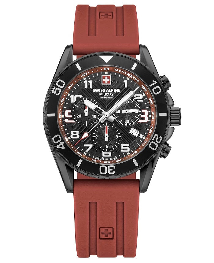 Ρολόι Swiss Alpine Military Raptor Chrono SAM7029.9876 Quartz - Ανδρικό