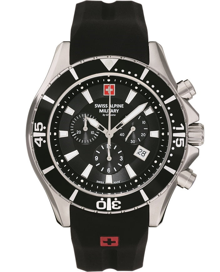 Ρολόι Swiss Alpine Military Nautilus Chrono SAM7040.9837 Quartz - Ανδρικό