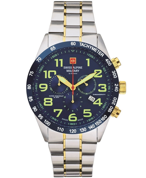 Ρολόι Swiss Alpine Military Combat Light Chrono SAM7047.9145 Quartz - Ανδρικό