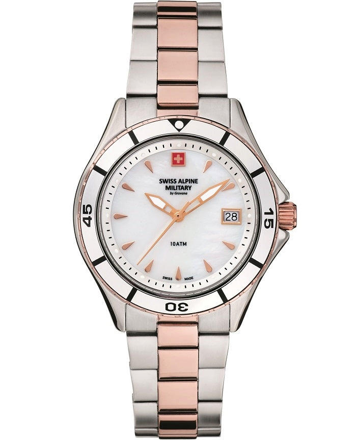 Ρολόι Swiss Alpine Military Nautilus Lady SAM7740.1153 Quartz - Γυναικείο