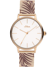 Ρολόι S.Oliver SO-3979-MQ Quartz - Γυναικείο