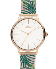 Ρολόι S.Oliver SO-3980-MQ Quartz - Γυναικείο