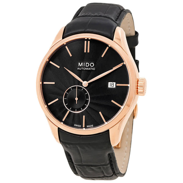 Ρολόι Mido Belluna II Black Dial M024.428.36.051.00 Automatic - Ανδρικό