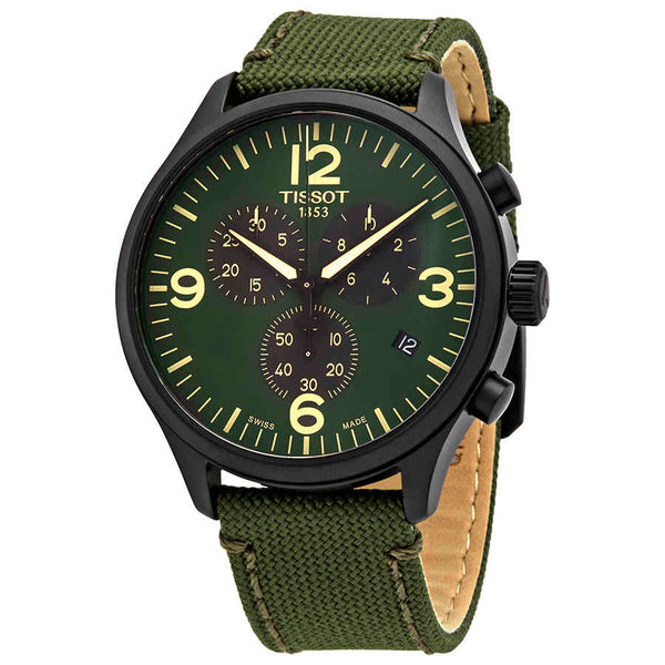 Ρολόι Tissot Chrono XL Green Dial T116.617.37.097.00 Quartz - Ανδρικό
