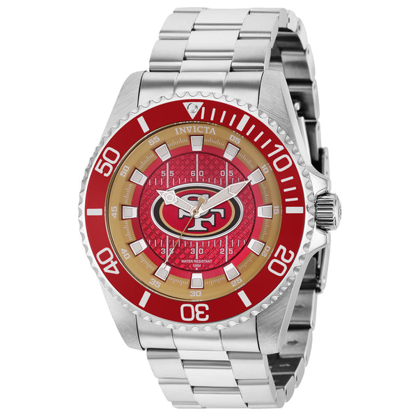 Ρολόι Invicta NFL San Francisco 49ers Red Dial 36931 Quartz - Ανδρικό