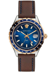 Ρολόι Versace Hellenyium GMT V11080017 Quartz - Ανδρικό