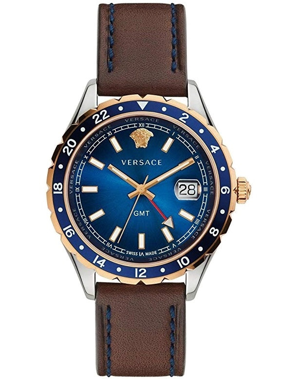 Ρολόι Versace Hellenyium GMT V11080017 Quartz - Ανδρικό