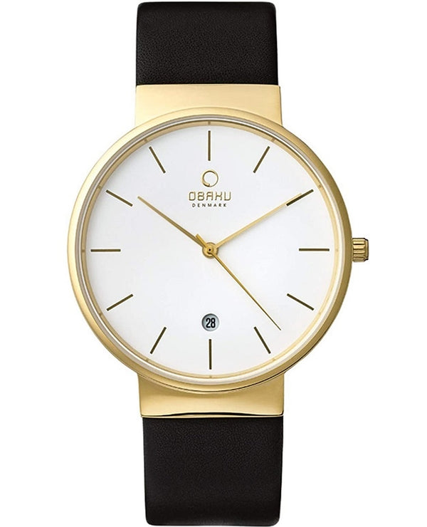 Ρολόι Obaku Klar V153GDGWRB Quartz - Ανδρικό