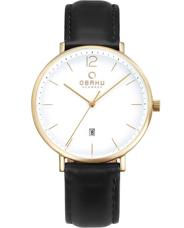 Ρολόι Obaku Toft V181GDGWRB Quartz - Ανδρικό