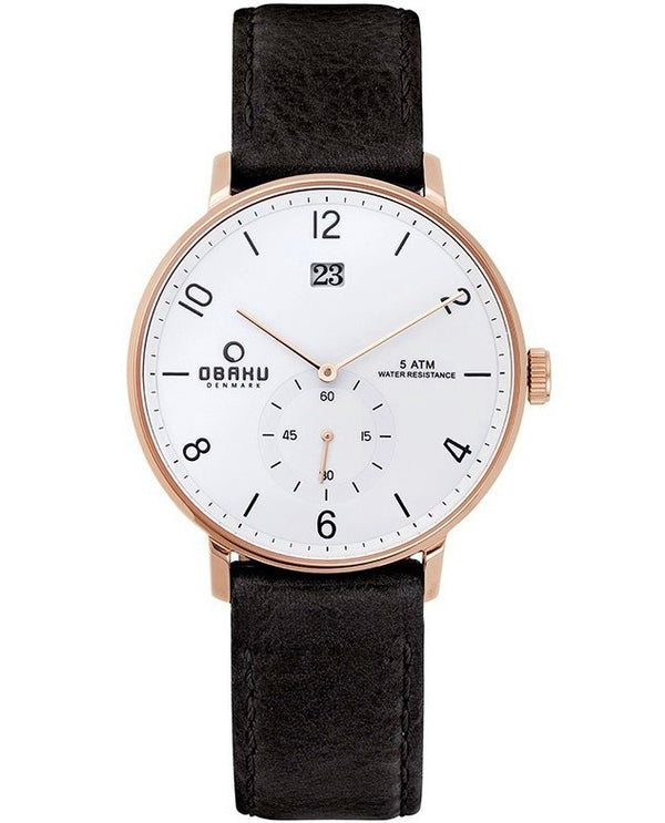 Ρολόι Obaku Rislen V190GDVWRB Quartz - Ανδρικό