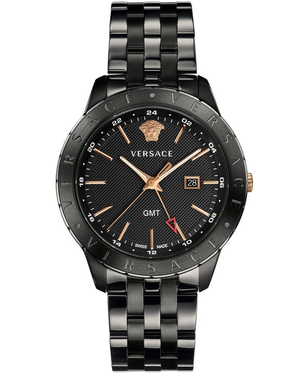 Ρολόι Versace Univers GMT VEBK00618 Quartz - Ανδρικό