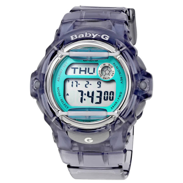 Ρολόι Casio Grey Transparent Resin BG169R-8B - Γυναικείο